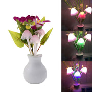 217 Led Dream Night Light Auto Onoff Sensor Mushroom Lamp (Multicolor) thumbnail 2