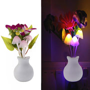 217 Led Dream Night Light Auto Onoff Sensor Mushroom Lamp (Multicolor) thumbnail 4