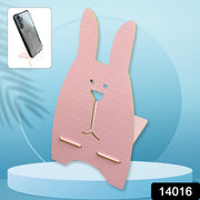 Wooden Cute Lovely Rabbit Design Mobile Stand (1 Pc) thumbnail 7