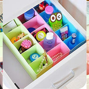 235 5-compartments Sockshandkerchiefunderwear Storage Box Socks Drawer Closet Organizer Storage Boxes (Pack Of 2) thumbnail 1