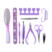 Personal Grooming Manicure  Pedicure Nail Care Tool Set (10 Pc Set) thumbnail 3