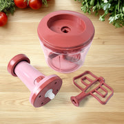 Apex  Quba Push Chopper With Stainless Steel Blades (1000ml) thumbnail 4