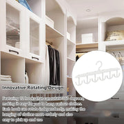 13948 Tank Top Hanger 12-hook Space Saving Hanger Capacity Rotatable Wood Space Saving Hanger Closet Organizers And Storage For Dorm  Apartment For Tank Top thumbnail 5