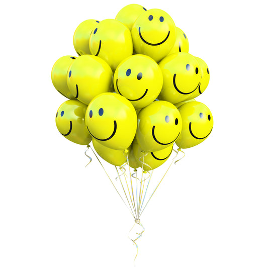 8895 Cartoon Printed Design Balloons Kinds Of Latex Balloons For Birthdayanniversaryvalentinesweddingengagement Party Decoration Birthday Decoration Items For Kids One Color (20 Pcs Set)