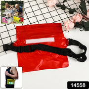 Waterproof Waist Pouch Bag With Adjustable Strap (1 Pc) thumbnail 5