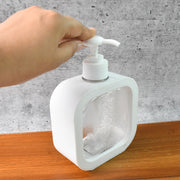 Snap Sink Dispenser Plastic Clear Empty Pump Lotion Bottles (1 Set) thumbnail 4