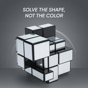 Mirror Cube  3x3 Puzzle Cube With Reflective Silver Surfaces thumbnail 2