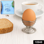 Stainless Steel Spring Egg Cup Holder (1 Pc) thumbnail 7