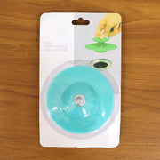 Flexible Silicone Sink Drain Cover  Hair Catcher Strainer (1 Pc) thumbnail 6