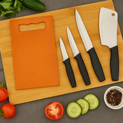 Chopping Board With Knife Set (Pack Of 5) thumbnail 3