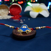 Blue Car Rakhi For Kids thumbnail 4