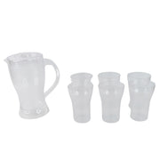 Apex Unbreakable Lemon Jug Set With 6 Glasses  1200ml Jug + 300ml Glasses Approx thumbnail 5
