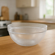 Transparent Idli Mixing  Serving Bowl  Textured Plastic Kitchen Bowl (1 Pc) thumbnail 1