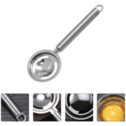 5898 Kitchen Tools Egg Yolk White Separator Stainless Steel Egg White Separator Tools Eggs Yolk Filter Gadgets Kitchen Gadgets Separating Funnel Spoon Egg Divider Tools thumbnail 5