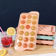 Durable Plastic Ice Cube Tray (1 Pc) thumbnail 4