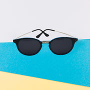7756 Uv Protected Round Sunglasses Classic Sunglasses For Men  Women Lightweight thumbnail 4
