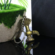 Antique Lord Shiva Shivaling Metal Keychain (1 Pc) thumbnail 4