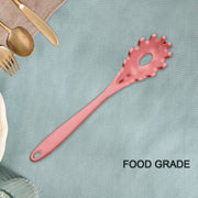 5425 Pasta Fork Silicone Cookware Spaghetti Strainer Server Spoon No Hurt The Pot High Temperature Resistant Nonslip. thumbnail 3