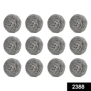 2388 Round Shape Stainless Steel Ball Scrubber (Pack Of 12) thumbnail 7