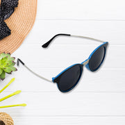 7756 Uv Protected Round Sunglasses Classic Sunglasses For Men  Women Lightweight thumbnail 2