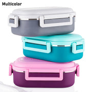 Insulated Testy Stainless Steel Leakproof Lunch Box With Spoon (1 Set) thumbnail 2