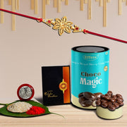 Rakhi (K1_433_cm)  Chocolate Magic Rakhi  Chocolate For Brother Rakhi With Chocolate Rakhi With Gift Rakhi Combo Set Of 1 Rakhi Chocolate thumbnail 1