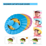 378 Adjustable Safe Soft Baby Shower Cap thumbnail 1