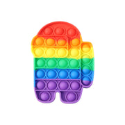 Premium Astronaut Silicone Pop It Fidget Toy (1 Pc) thumbnail 1