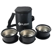 Insulated Stainless Steel Tiffin Lunch Box Set With Carry Bag (1 Set) thumbnail 1