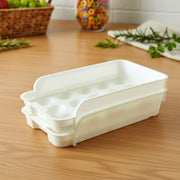 Plastic Egg Storage Tray Holder Set (2 Pc Set) thumbnail 1