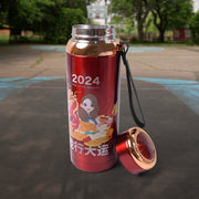 Printed Vacuum Insulated Water Bottle (1pc  800 Ml) thumbnail 2