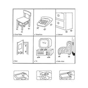 28 Pc Rubber Furniture Pads Self Sticking Non Slip Furniture Noise Insulation Pads thumbnail 4
