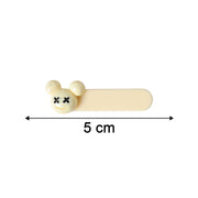 Cute Cartoon Bear Design Premium Fashion Hair Clips (4 Pc) thumbnail 4