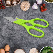 9142 Multifunction Kitchen Tools Stainless Steel And Plastic Kitchen Knife And Scissor Ideal Accessory Set For Kitchen thumbnail 5