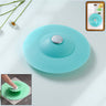 Flexible Silicone Sink Drain Cover  Hair Catcher Strainer (1 Pc)