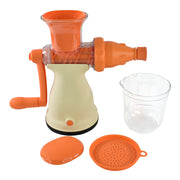 Apex Manual Carrot And Fruit Juicer  Heavy-duty (1 Pc With Glass) thumbnail 2