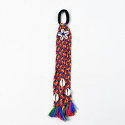 Traditional Multicolor Braided Hair Accessory Stylish Kodi String Bow (1 Pc) thumbnail 1