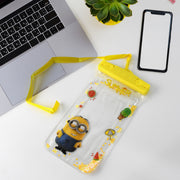 6388a Mix Color Dust Proof Rain Pouch Waterproof Plastic Mobile Cover With Belt Waterproof Phone Pouch Large Phone Waterproof Case Underwater Dry Bag For All Android And Iphone Models thumbnail 1