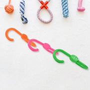 S Shape Plastic Hooks Hanger For Hanging Cloth (3 Pcs Set) thumbnail 5