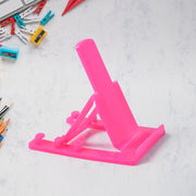 Adjustable Foldable Plastic Mobile Phone Stand Holder (1 Pc) thumbnail 2