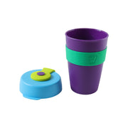 Reusable Colorful Travel Mug With Secure Silicone Lid (1 Pc 400 Ml) thumbnail 3