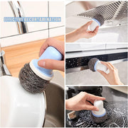 5214 Dish Brush Multifunctional Palm Brush For Dish Kitchen Sink Pot Pan - Dish Scrub Brush Small Cleaning Brush Dish Scrubber Brush Cleaning Brushes For Household Use thumbnail 3