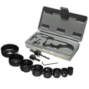 428 Wood Hole Saw Cutting Set (11 Pcs 19-64mm Multicolour) thumbnail 1