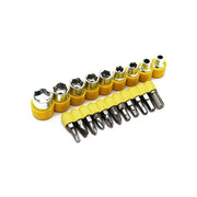 24pcs T Shape Screwdriver Set Batch Head Ratchet Pawl Socket Spanner Hand Tools thumbnail 1