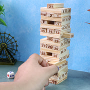 Wooden Tumbling Tower Game - (Set) thumbnail 5