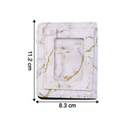 Compact Marble Finish Snap Button Card Holder Wallet (1 Pc) thumbnail 4