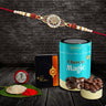 Rakhi (K1_425_cm)  Chocolate Magic Rakhi Combo With Card And Chocolate Chocolates Gift Pack Rakhi  Chocolate For Brother Rakhi With Gift Set Of 1 Rakhi