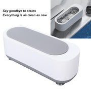 12670 Ultrasonic Jewllery Cleaner Ultrasonic Cleaning Machine Portable Jewellery Cleaning Mchine For Jewellery Ring Silver Retainer Glasses Watches Coins High Frequency Vibration Machine (Battery Not Included) thumbnail 4