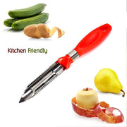 Multipurpose 2-in-1 Stainless Steel Knife  Peeler (1 Pc) thumbnail 2