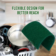Fresh Mix Flavor Round Dishwash Bar With Super Scrubber Free Complete Dishwashing Solution Tough Stains Remover (350 Gm) thumbnail 2